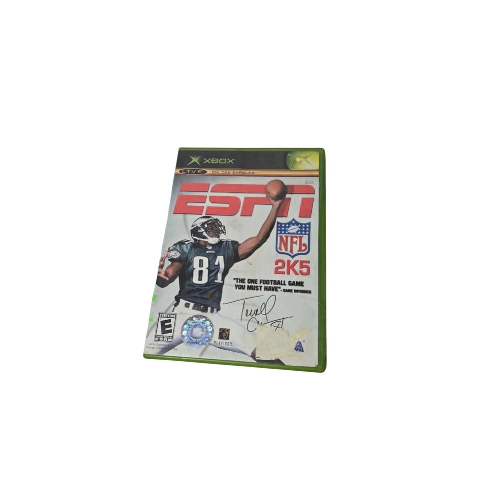 ESPN NFL 2K5 Original Xbox Football Game Sega Sports